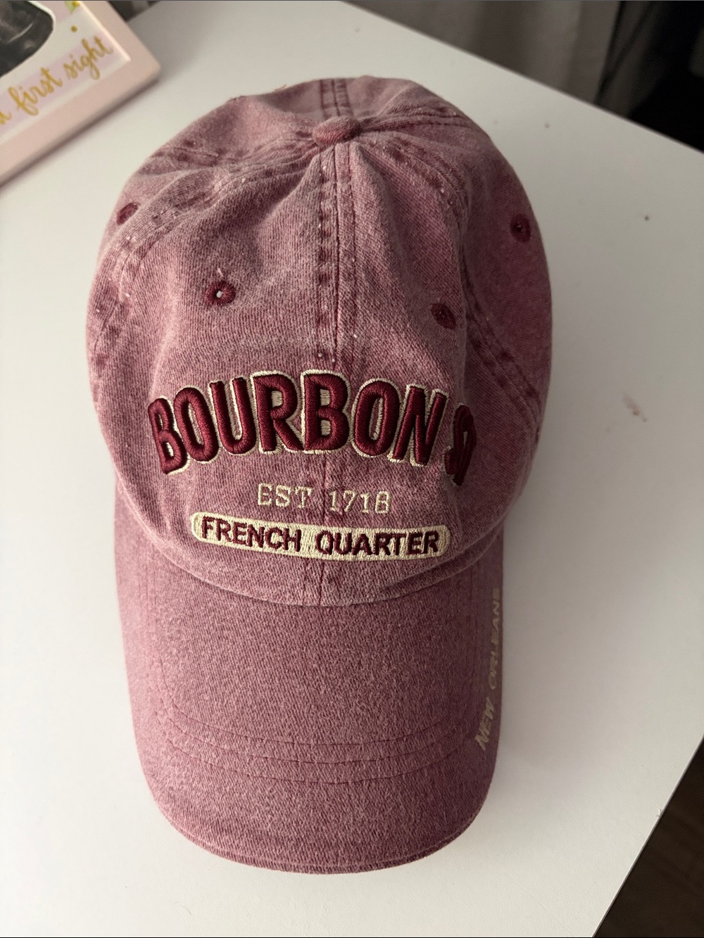 New Orleans baseball cap
